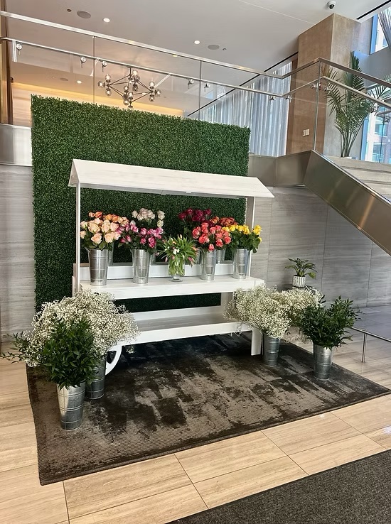 Flower Bar Cart Rental