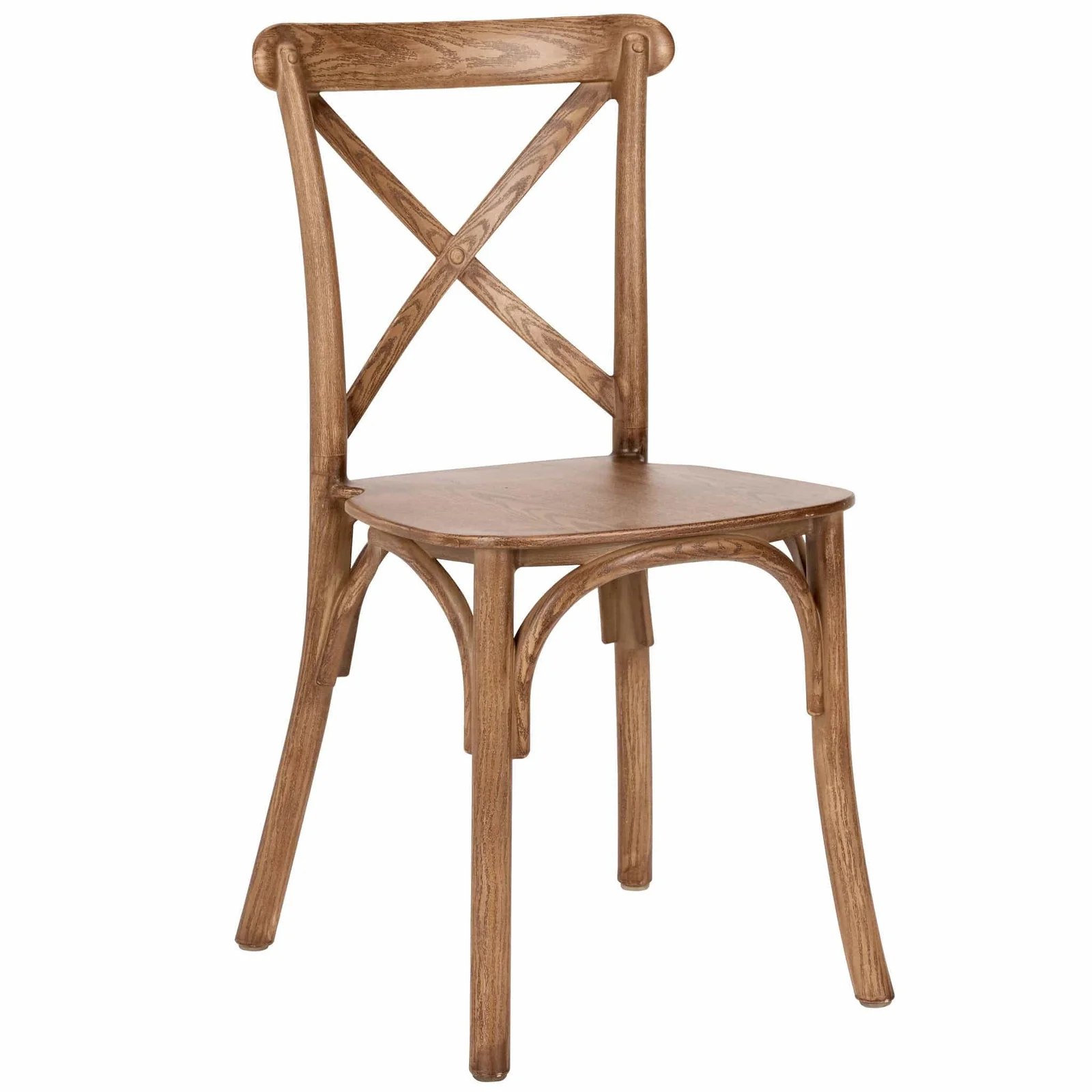 Kids Chestnut Cross Back Chair Rental